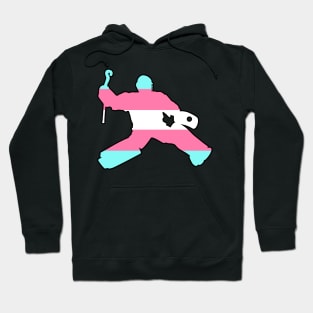 Field Hockey Goalie: Trans Pride Hoodie